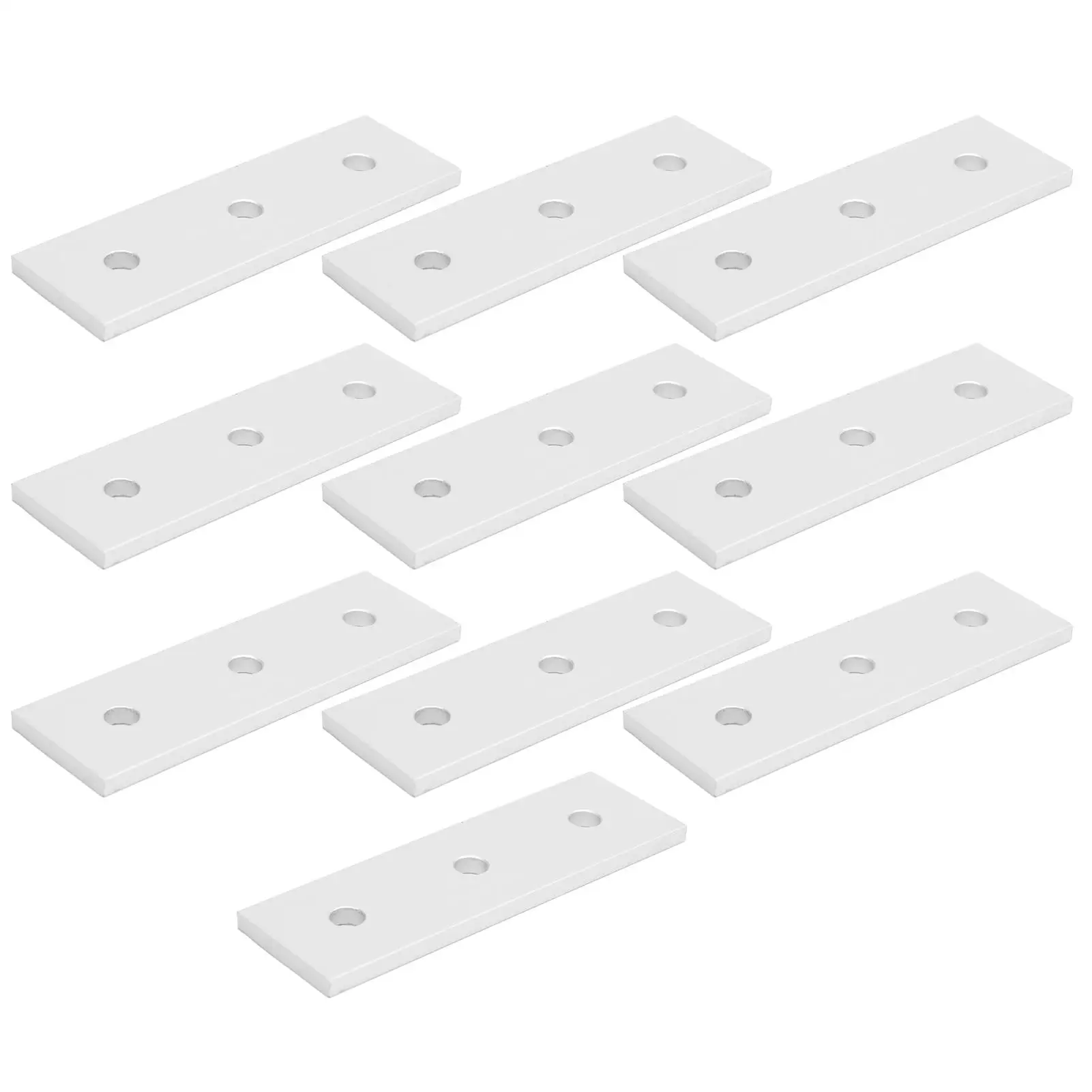 10 قطعة لوحات ربط مسطحة من الألومنيوم 3030 3 موصلات إصلاح لمشاريع ذاتية الصنع وتجميع الأثاث