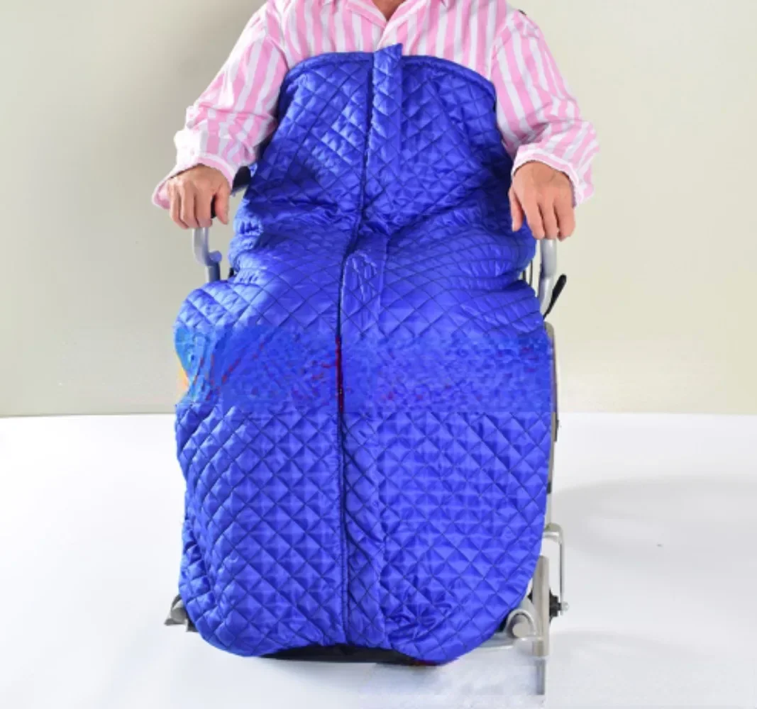 Thicken Wheelchair Half Pack Thermal Blanket Waterproof Windproof Cold Proof Elderly Patient Leg Guard Warm Health Care Supplies