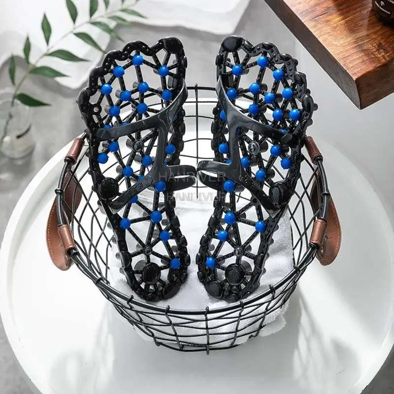 

Массажные тапочки для ног, утечки, быстрое высыхание, без воды, защита от скольжения, обувь для массажа, массажная обувь для ухода за здоровьем