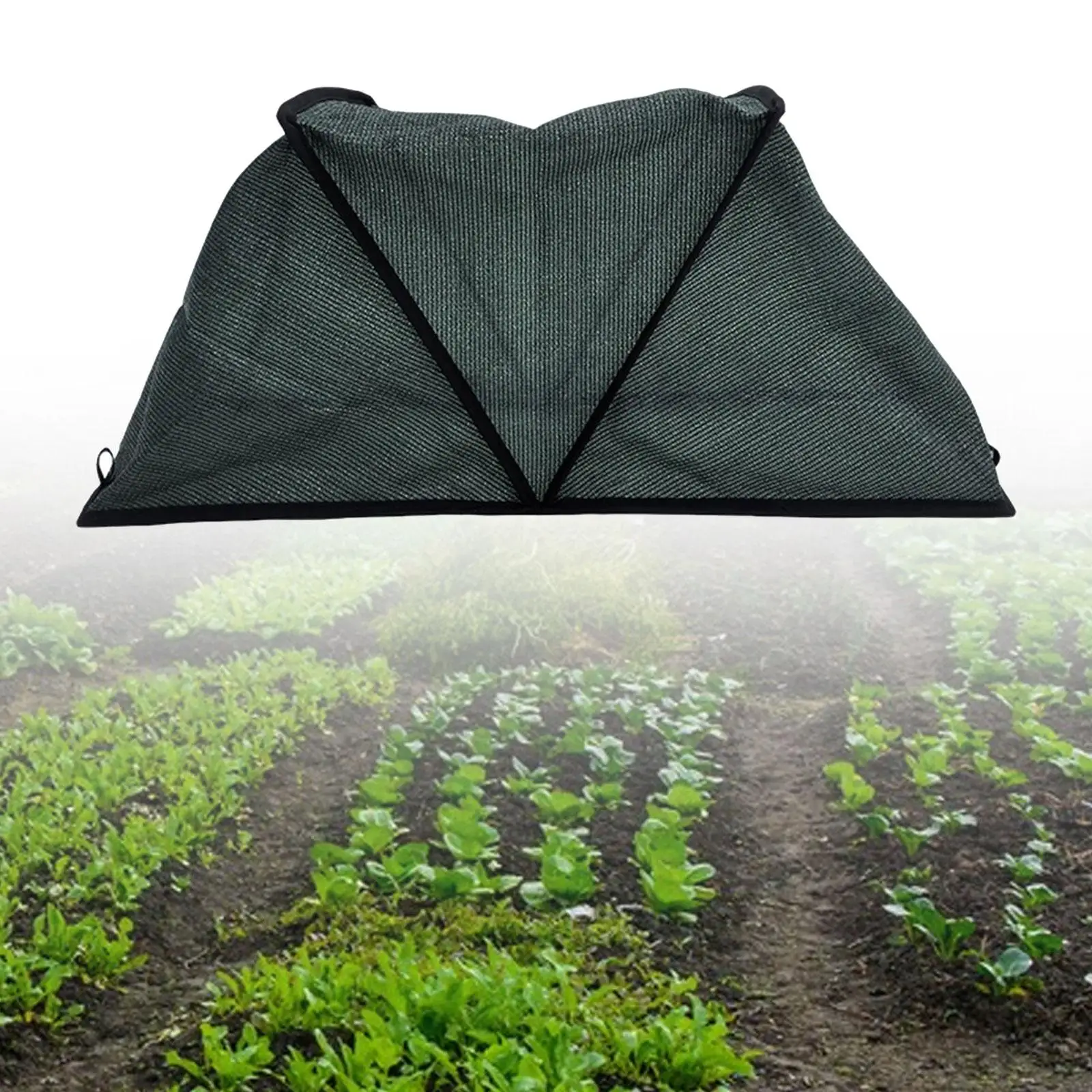 Plant Shade Tent Easy Setup Reusable with Ground Stakes Foldable Net Cage