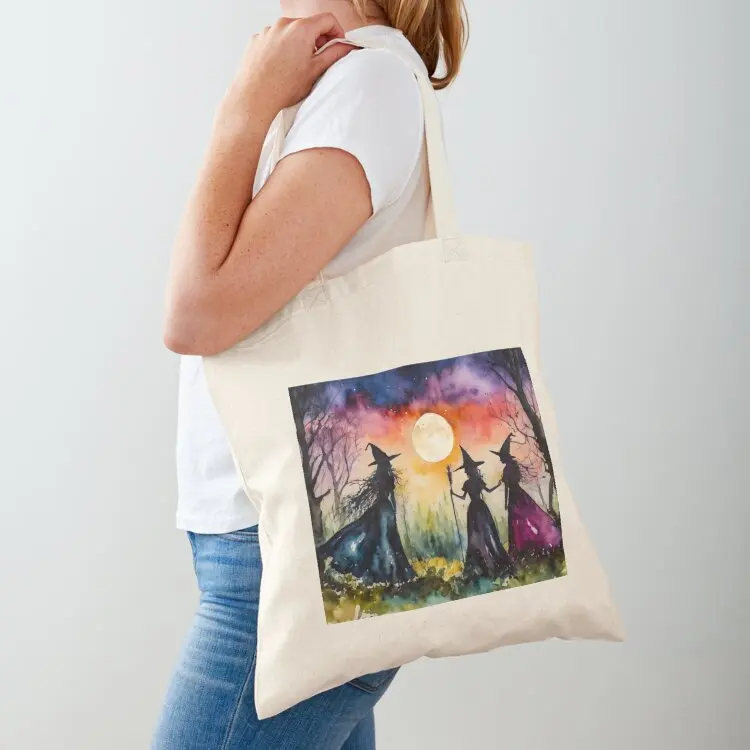 

Witches Gather Tote Bag Women's shopping bag canvas bags canvas tote bag ecological bags
