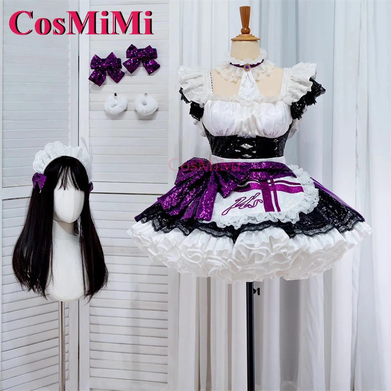 

CosMiMi Anime LoveLive Tojo Nozomi Cosplay Costumes Vocal Concert Sweet Performance Dress Carnival Party Role Play Clothing New