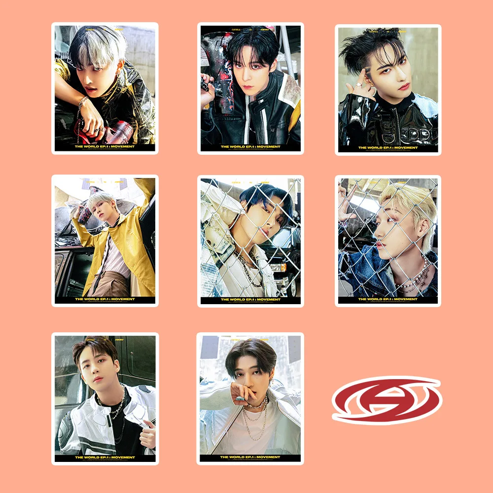 100Pcs/Set Kpop ATEEZ GOT7 New Album Stickers Waterproof High quality HD Photo for laptop Cup Notebook Deco Stickers Fan Gifts