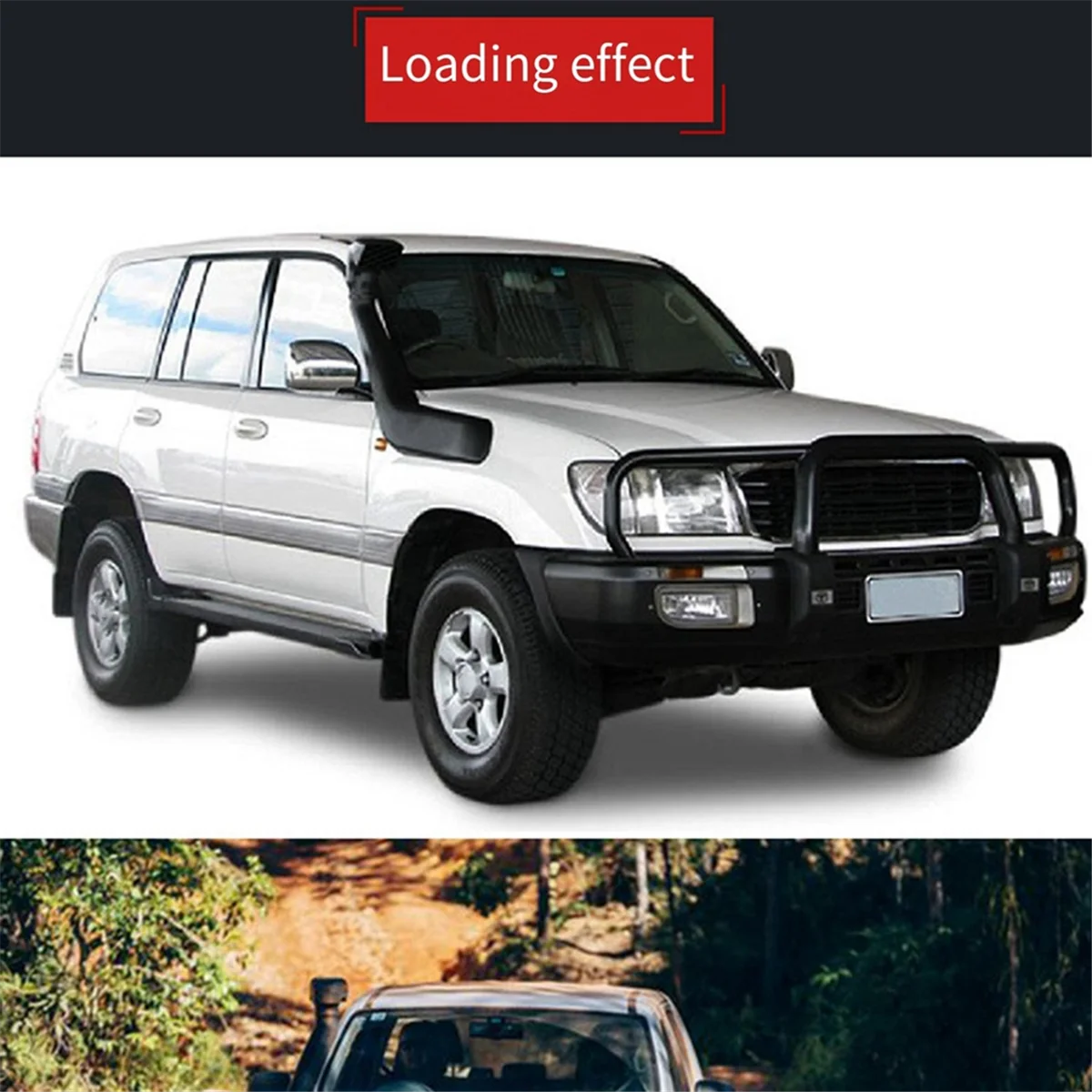 

4 дюйма, для воздухозаборника Toyota Land Cruiser