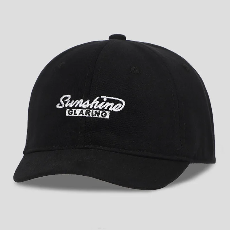 Japanese-style retro baseball cap, street-style niche personality short-brim duckbill hat, versatile sun hat