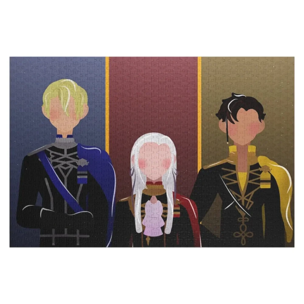 Fire Emblem Three Houses Selection Jigsaw Puzzle Picture Woodens For Adults Puzzle