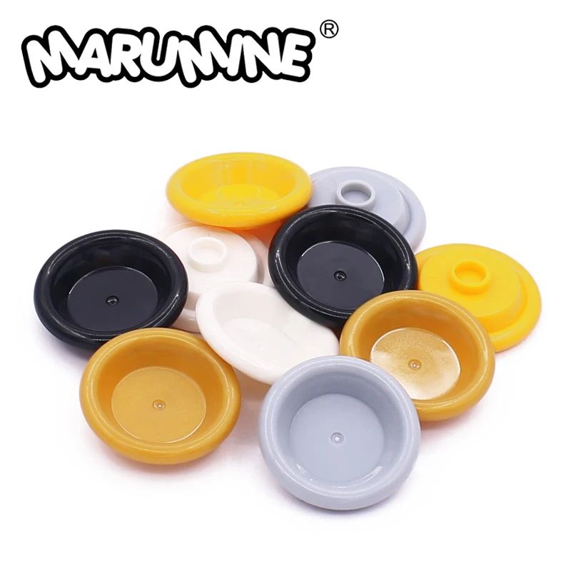

Строительный блок Marumine, миниатюрные собранные частицы, диаметр 24 мм, 10 шт., MOC 6256, мини кухонная утварь, 3x3, табличка, технические характеристики