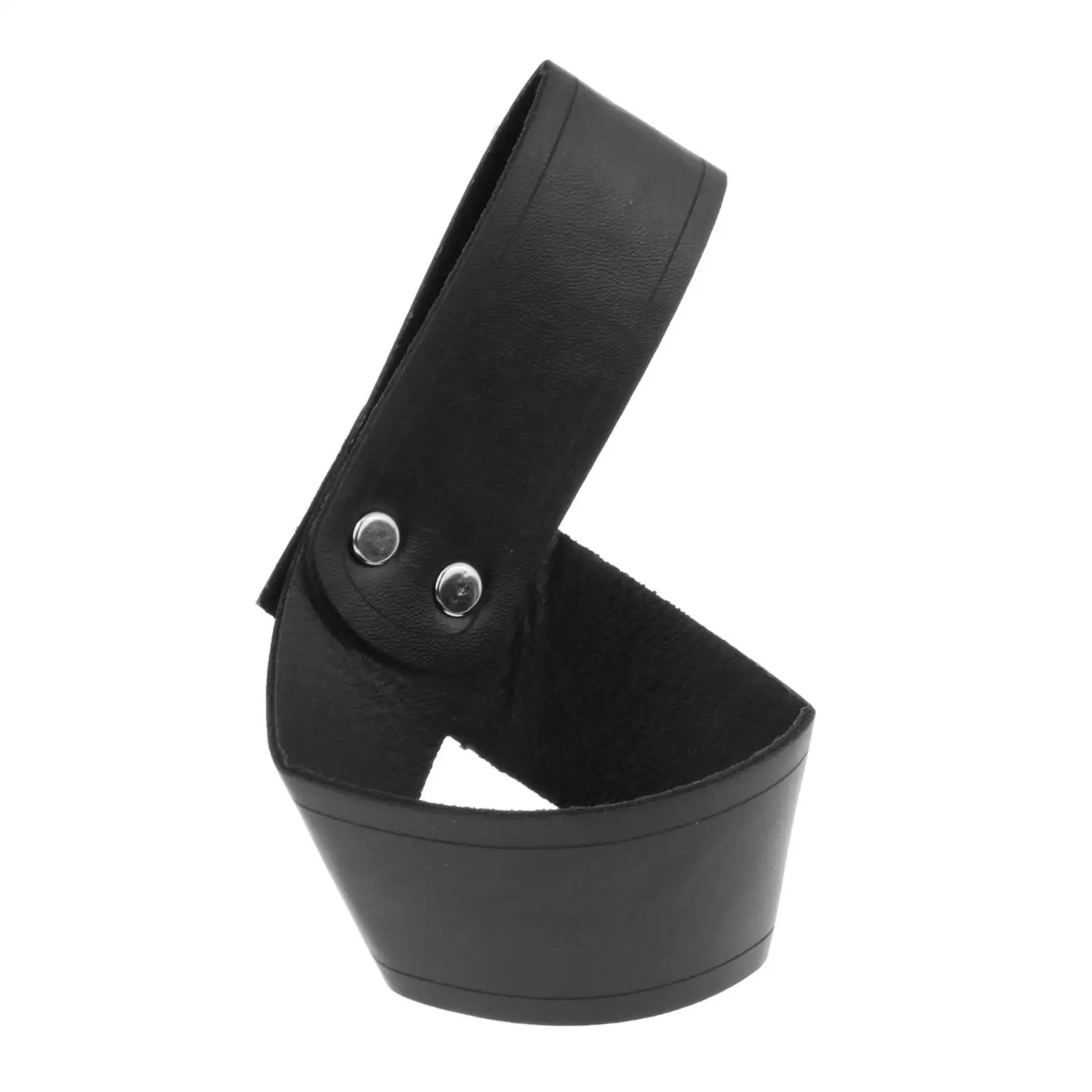 5xSword Frog Holster PU حامل سيف من الجلد للرجال البالغين عصر النهضة كوسبلاي أسود #3