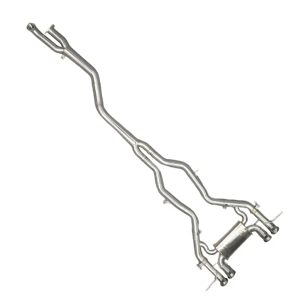 2021-2024 for M2 G87 Exhaust System with 89mm 304 Stainless Steel Muffler Catback New Condition for S58B30A 3.0T
