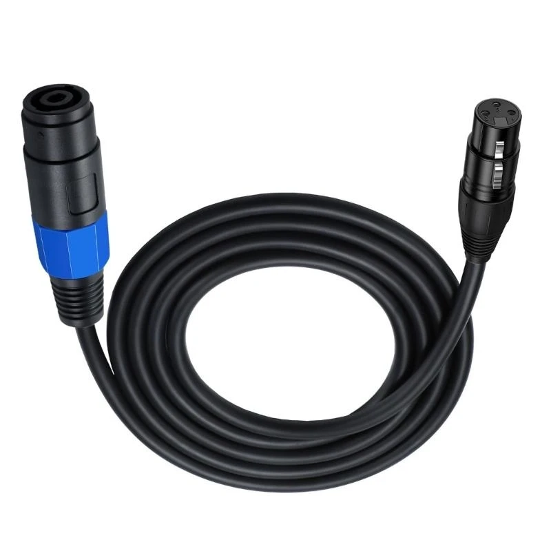 

H37F SpeakOn to XLR Cable Speak-On Female to XLR Female 3Pin Extension Cable