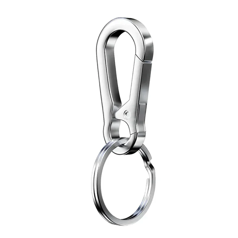 1/5PCS Metall Kürbis Schnalle Schlüsselbund Klettern Haken Auto Schlüsselbund Starke Karabiner Form Schlüsselbund Zubehör Vintage Schlüssel Kette ring