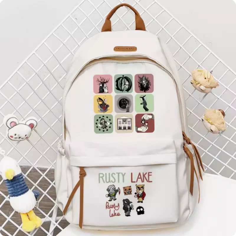 

Anime Rusty Lake Schoolbag Backpack High-capacity Shoulder Bag Cosplay Student Teenage Gift B759