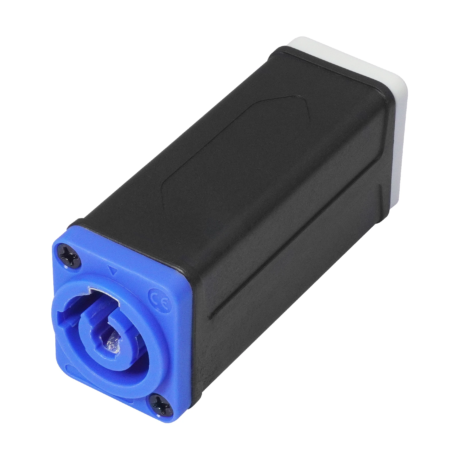 Blue To White PowerCon Conversion Plug Plug and Play Stage Lighting Power Connector Adapter for Stage Lighting Led Par Light
