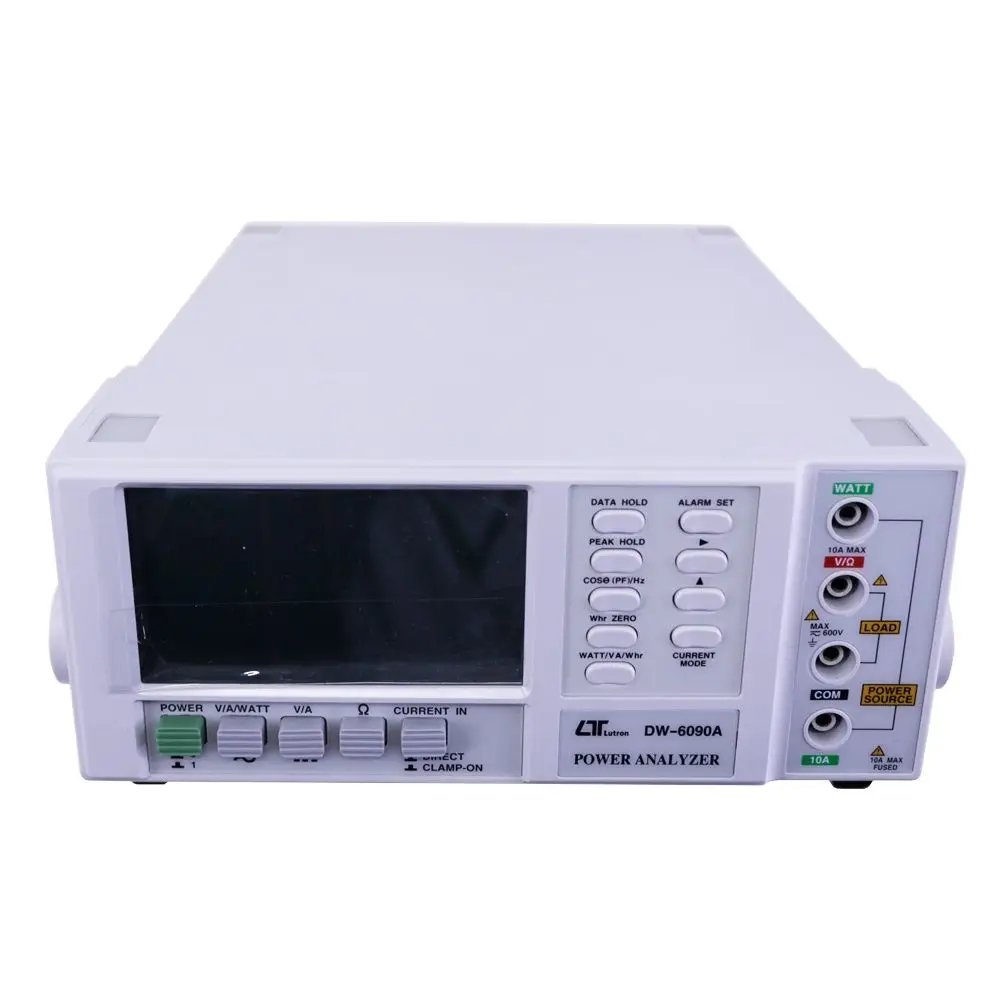 Original Lutron DW-6090A Bench Type Power Analyzer with RS232 Interface PF ACV ACA DCV DCA Hz Ohm Watt Meter