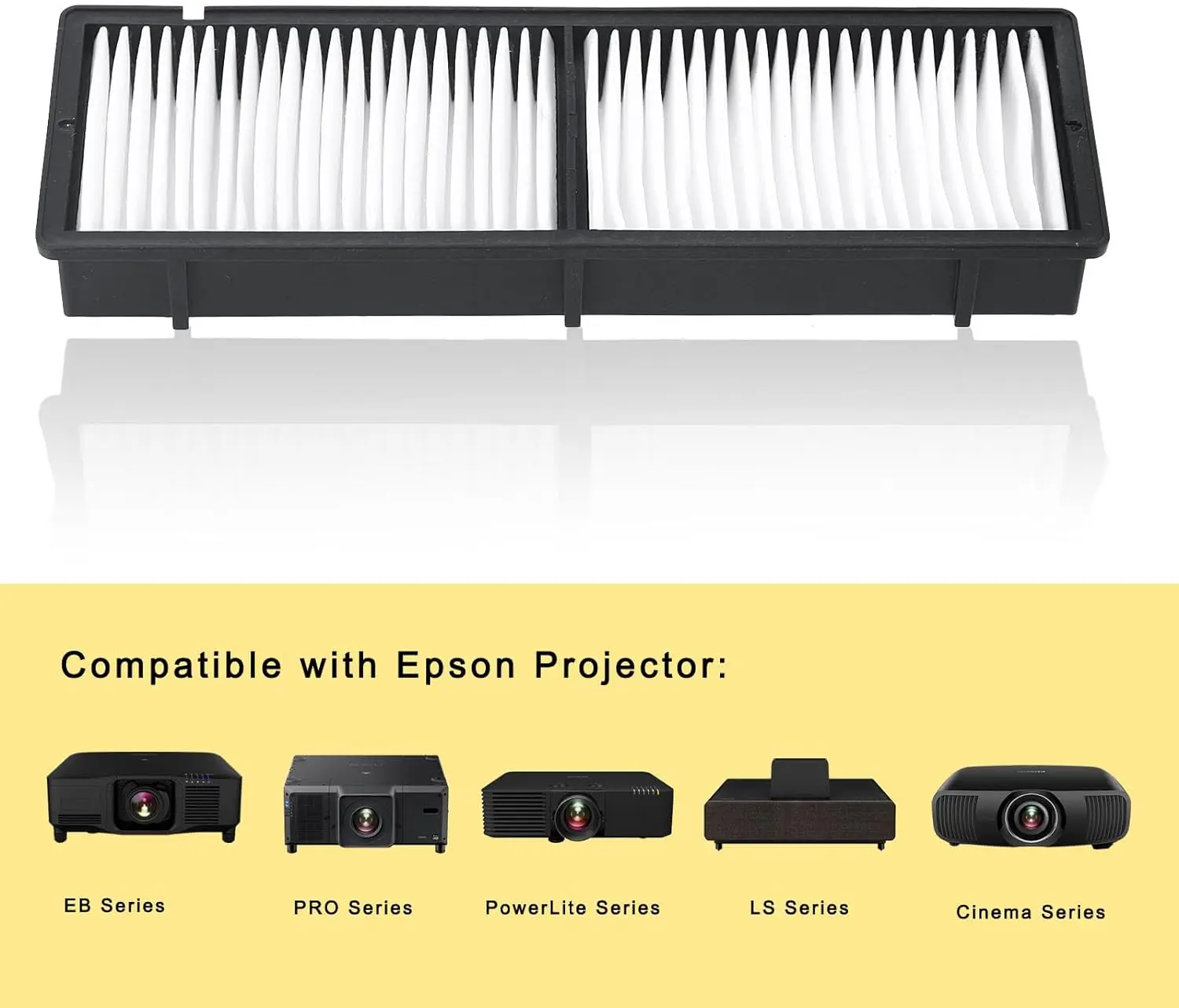 New Projector Air Filter For Epson PowerLite Pro Cinema 7500UB 9100 9350 9500UB 9700UB Pro G5350NL Projector