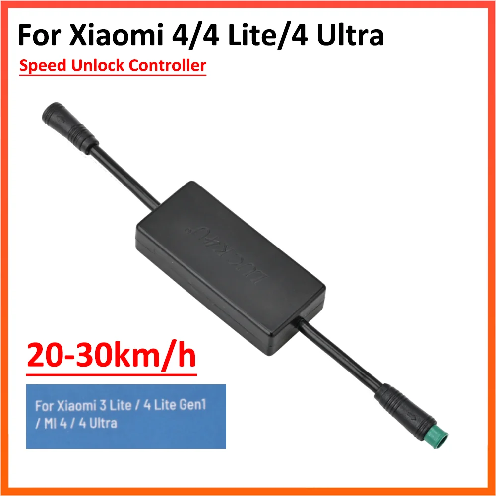Tuningchip changement de vitesse pour scooter électrique Xiaomi 3Lite 4Lite 4Ultra 4 Ultra jusqu'à 32 km/h et vers le bas 20 km/h