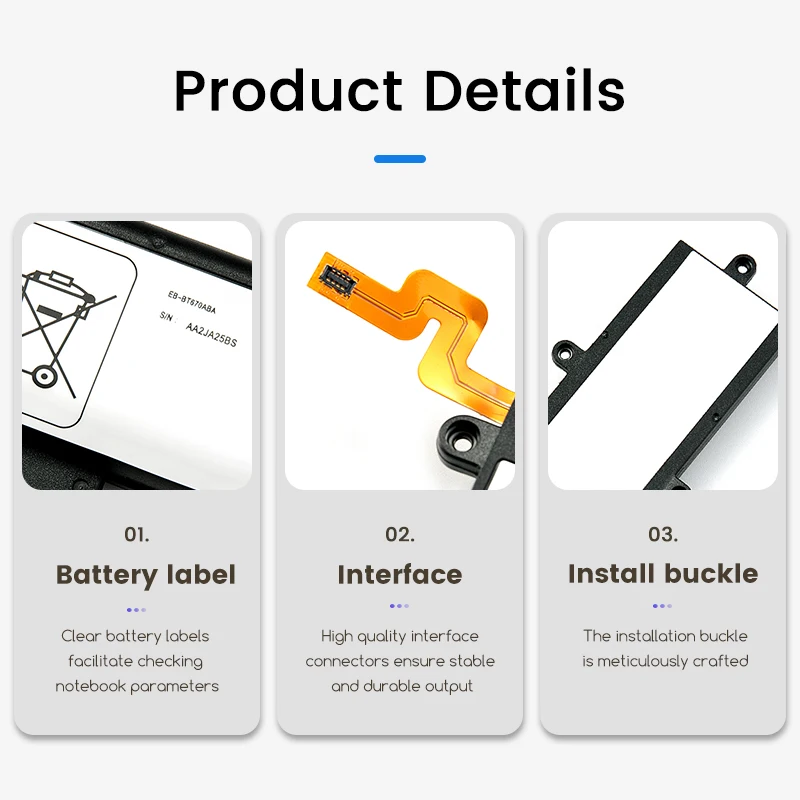 EB-BT670ABA AA1G907KS Laptop Battery For Samsung Galaxy View 18.4