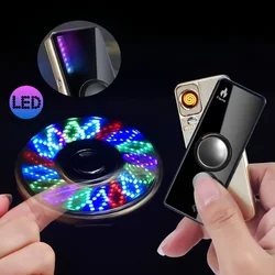 Metal Portable Silent Windproof Tungsten Wire Igniter Outdoor Mini Multi purpose USB Lighter Suitable for Giving to Friends