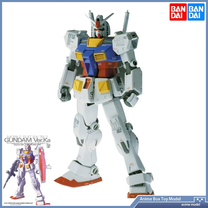 Gundam BANDAI MG 1/100 RX-78-2 Ready Player One GUNDAM 2.0 Ver.Ka Assembly Model Action Toy Figures Children's Gifts