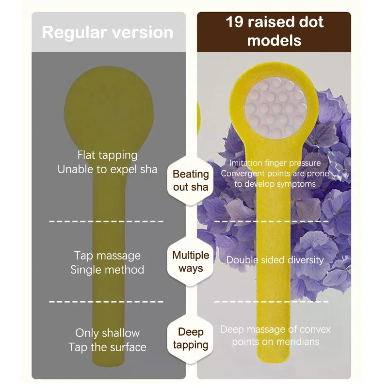 Dispositivo de batida de saúde, massagem, bastão de batida para corpo inteiro, martelo de saúde, placa de batida relaxante