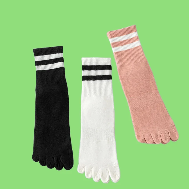 

5/10 Pairs 2024 New Women's Mid-Tube Socks Spring And Autumn Thin Non-Slip Yoga Socks Breathable Autumn And Winter Socks