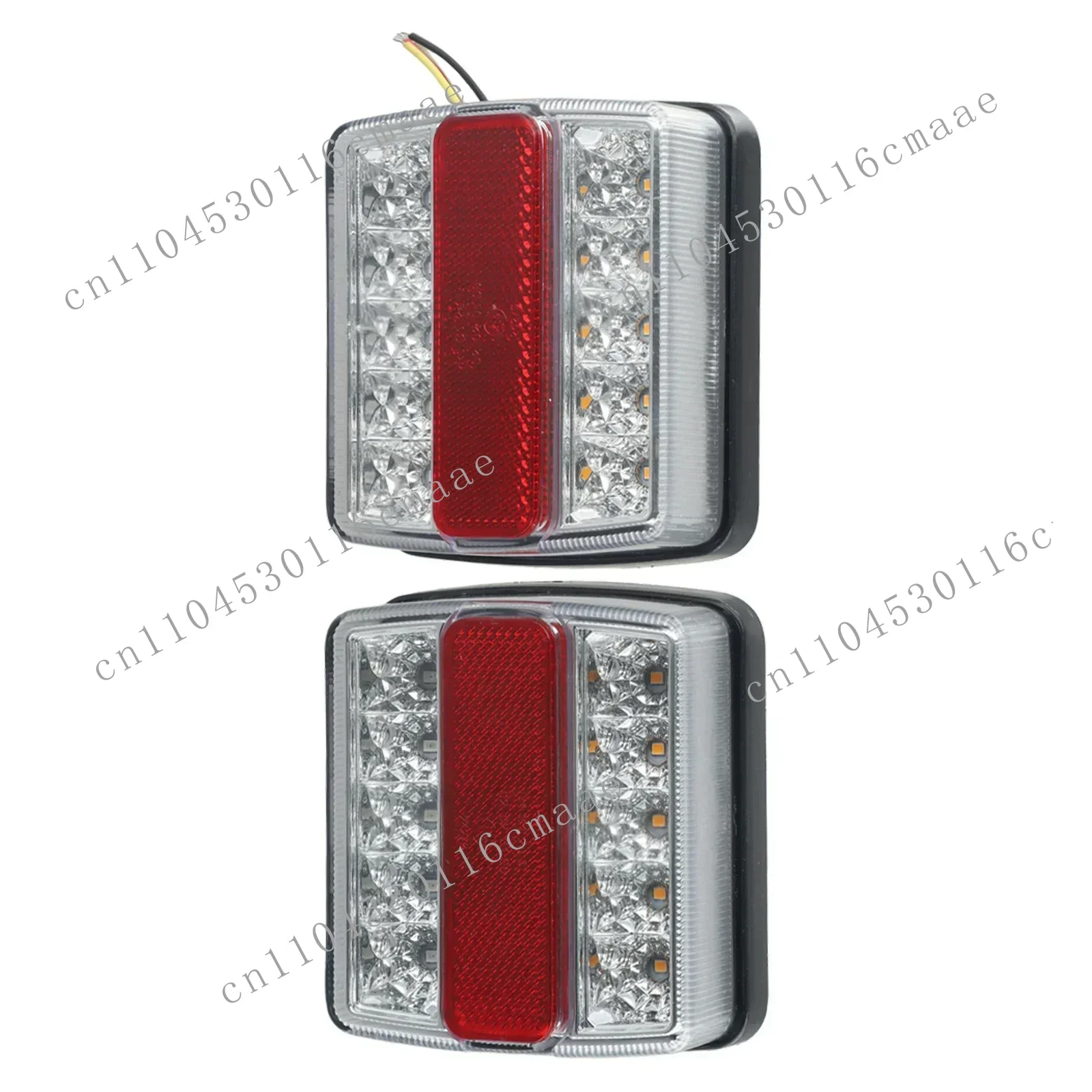 Newly Marked Parts Replaced IP68, Left and Right LED Trailer Tail Light Kit, Truck Waterproof 12V