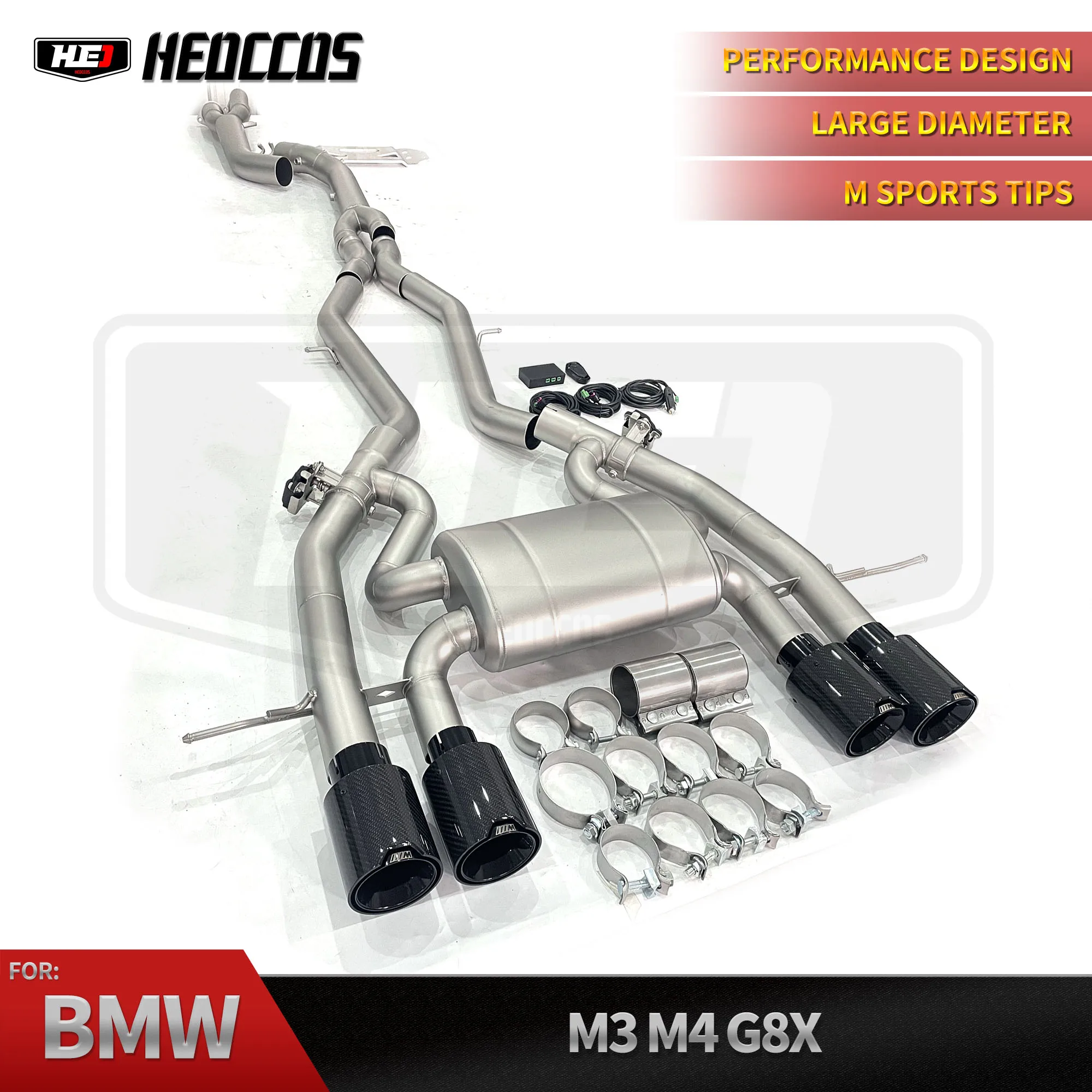 

HEO Catback Valvetronic Exhaust Pipe for BMW M2 M3 M4 3.0T G80 G82 G87 2021-2024 Exhaust Muffler System