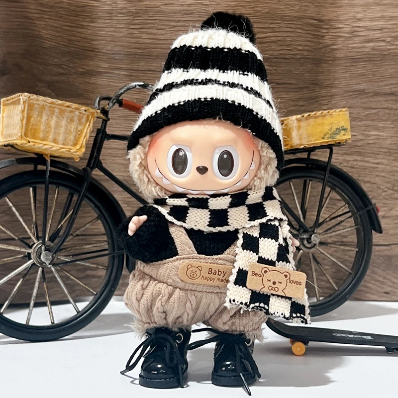 

Для/одежды, одежда Labubu 17 см, V1v2v3, фигурки Labubu, модные игрушки, подарки для девочек, милые куклы, наряд