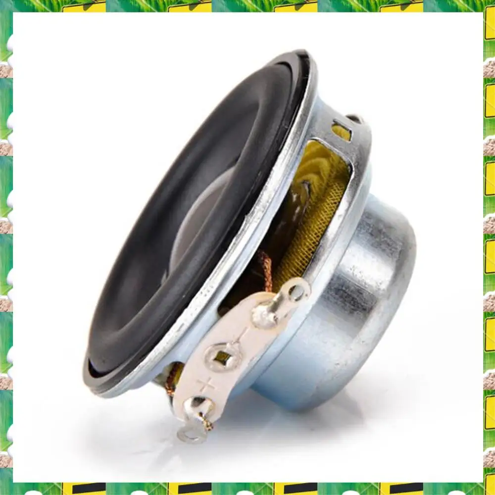 3C الإلكترون 2 قطعة 40 مللي متر مكبرات صوت صغيرة محمولة 16 كور 4 أوم 5 واط كامل المدى المتكلم المطاط الجانب مكبر الصوت المغناطيسي ، 2 قطعة 4