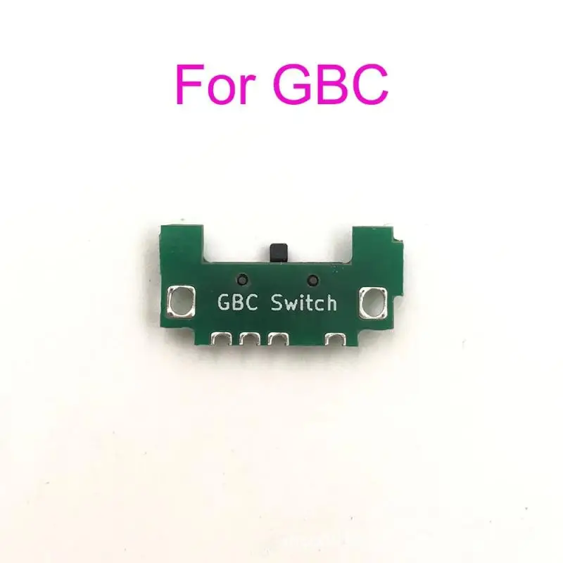 Para/GBC/GBP/SP Power ON OFF Botão interruptor de alimentação para Game Boy Advance Color Pocket SP Games Console