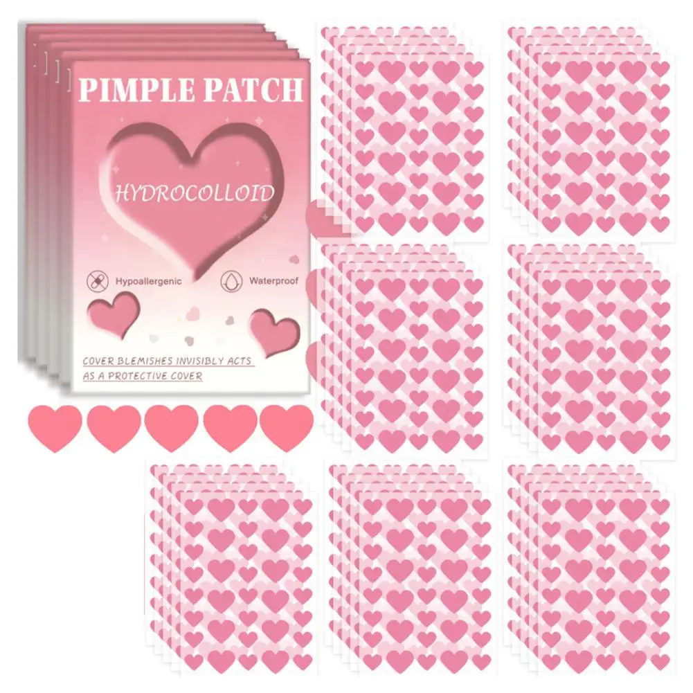 1080 pçs coração estrela acne remendo cravos e comedões fechados melhorar acne pele hidrocolóide acne ferramentas de beleza