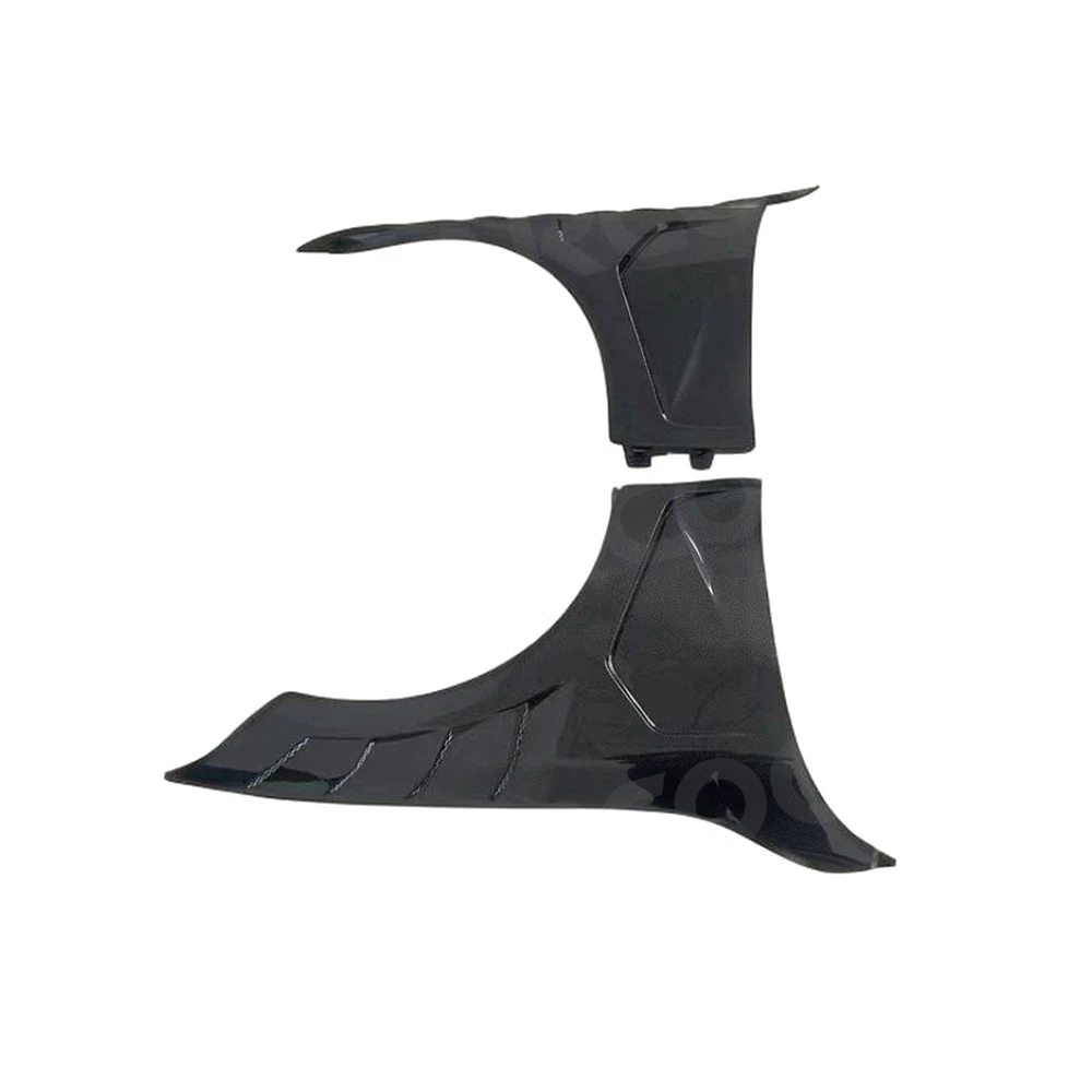 

For BMW 4 Series G22 G23 2019-2024 Carbon Fiber 2PCS Car Front Fender Cover Side Fender Exterior Accessories