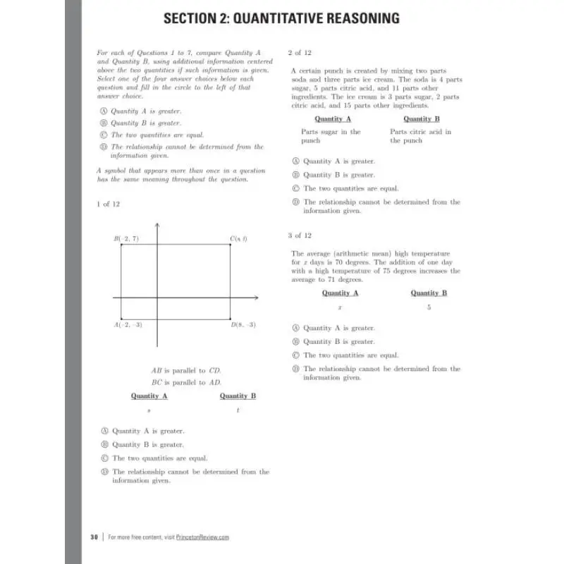 مراجعة Princeton GRE Premium الإعدادية 36th Edition 6 تقنيات المراجعة للاختبارات الممارسة أدوات عبر الإنترنت تحضير اختبار المدرسة الخريجين #4