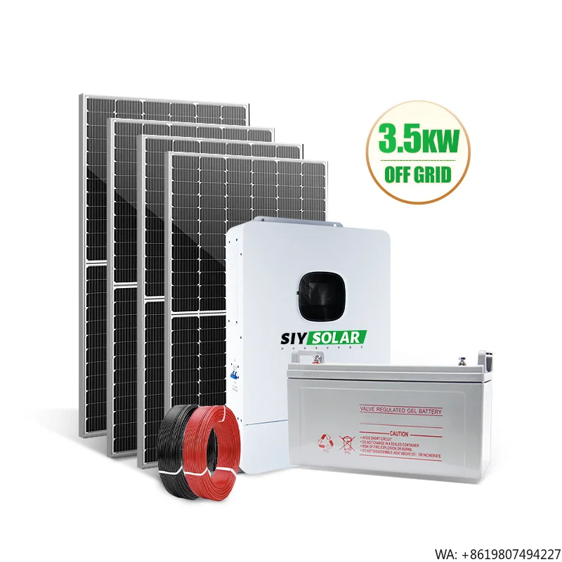 OFF Grid  Solar GEL Battery with Built-in Inverter 3.5Kwh-6.2Kwh Rack-Mounted System Solar Energy