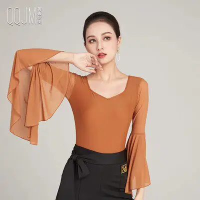 

2026 NEW Latin Dance Leotard Women/Girls/Lady New Sexy Salsa/Ballroom/Tango/Cha Cha/Rumba/Samba/Latin top For Dancing L127