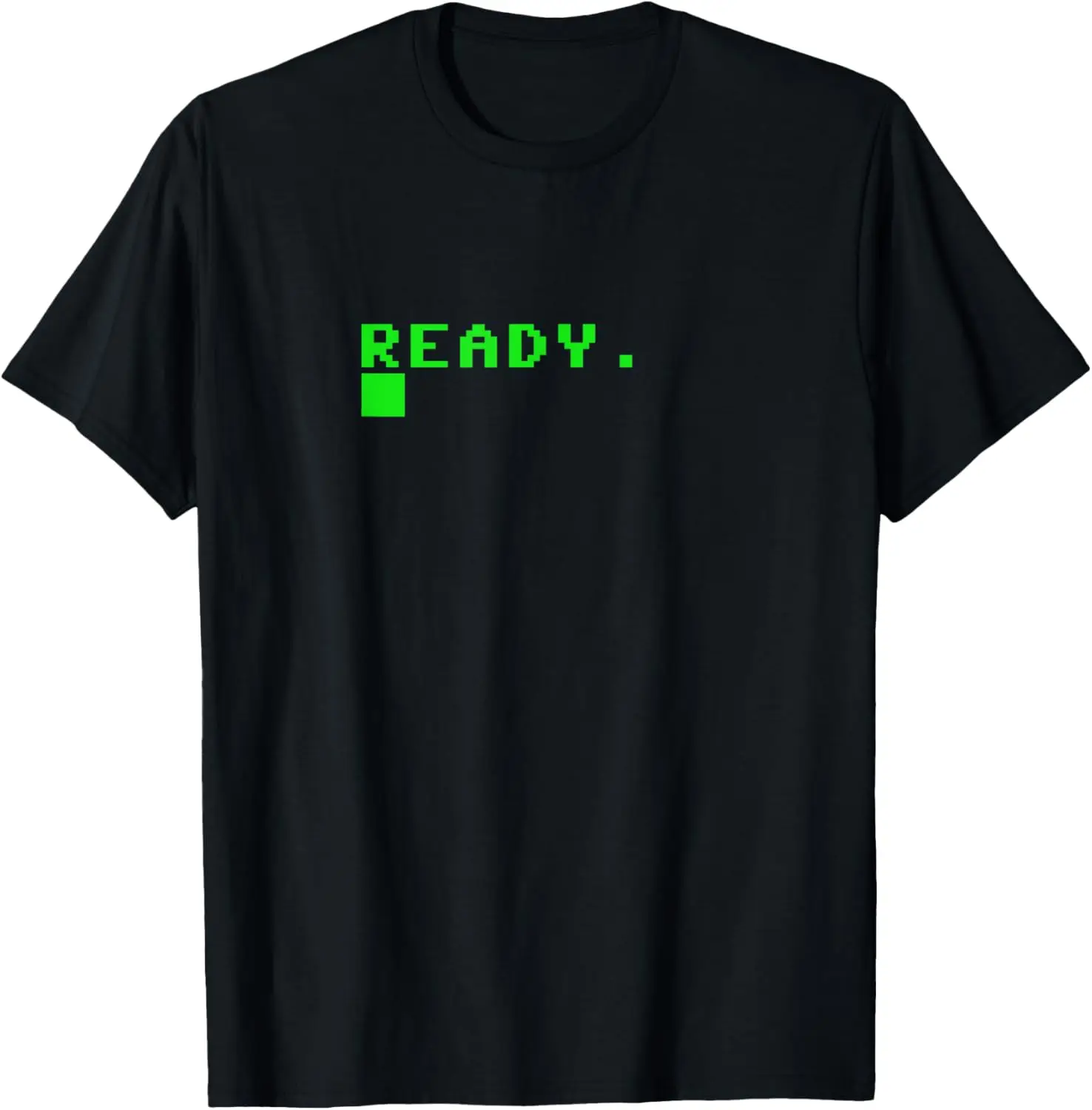 Ready C64 Home Computer 80's Retro Gamer Coder Memento Gift T-Shirt