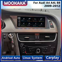 8.8 Inch Linux Touch Screen For Audi A4 A4L B8 2009-2012 Android Auto Airplay Wireless Carplay Multimedia Display Play Headunit