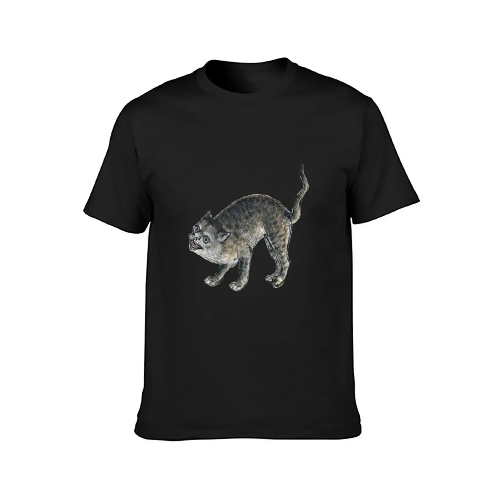 Medieval #28 - The Angry Cat T-Shirt sports fans customizeds mens t shirts pack