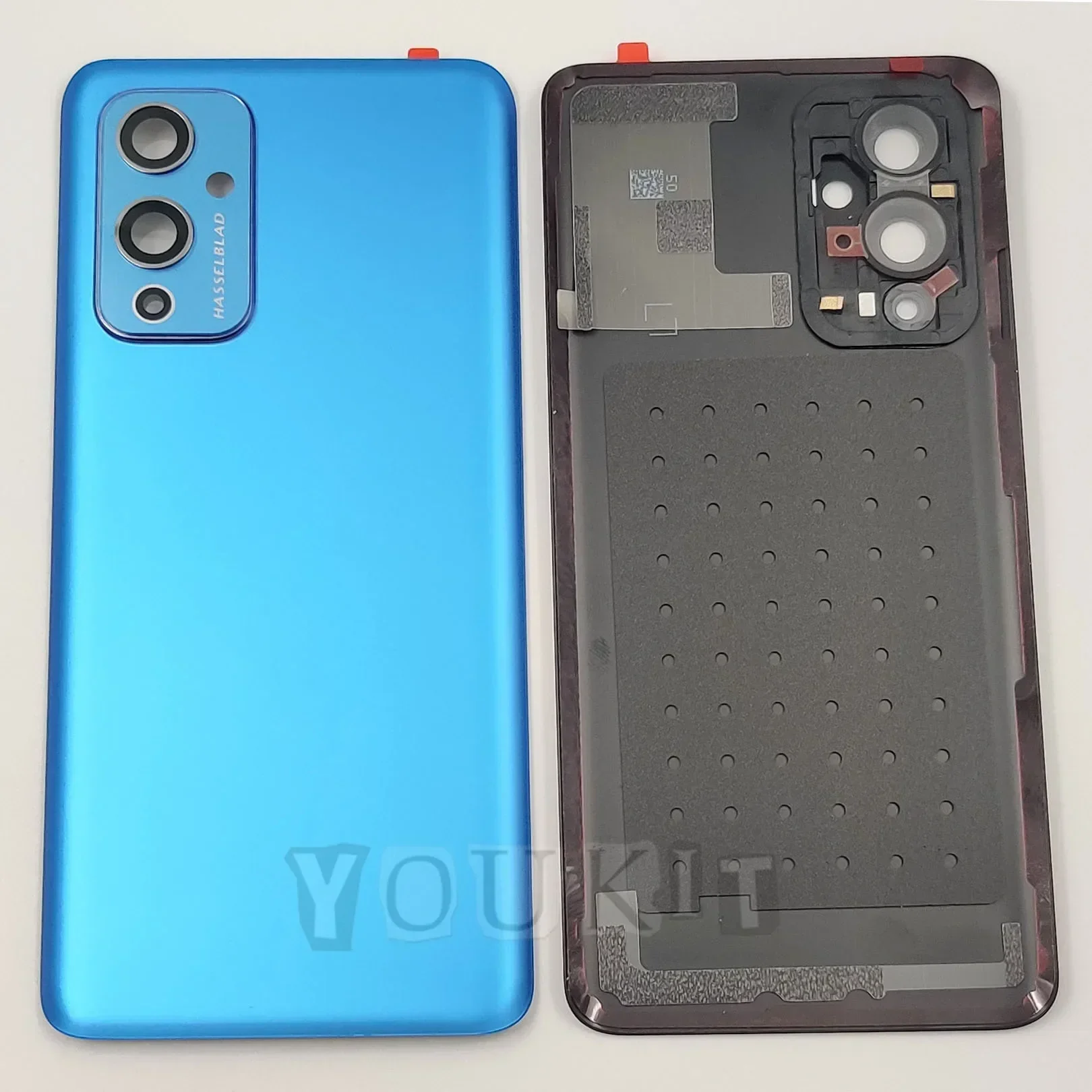 A+++ Gorilla Glass Back Door Lid For OnePlus 9 Hard Battery Cover Rear Housing Panel Case With Camera Lens Adhesive Glue