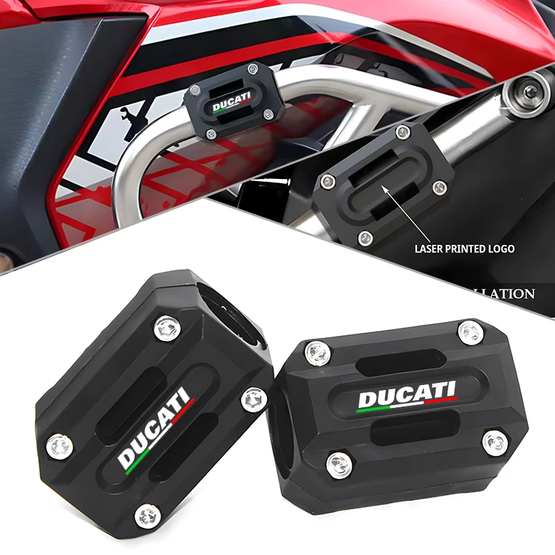 

Для DUCATI Multistrada 1200/1260/S/ST MULTISTRADA 950 V2S V4S новый бампер защита двигателя декоративный блок аварийная дуга