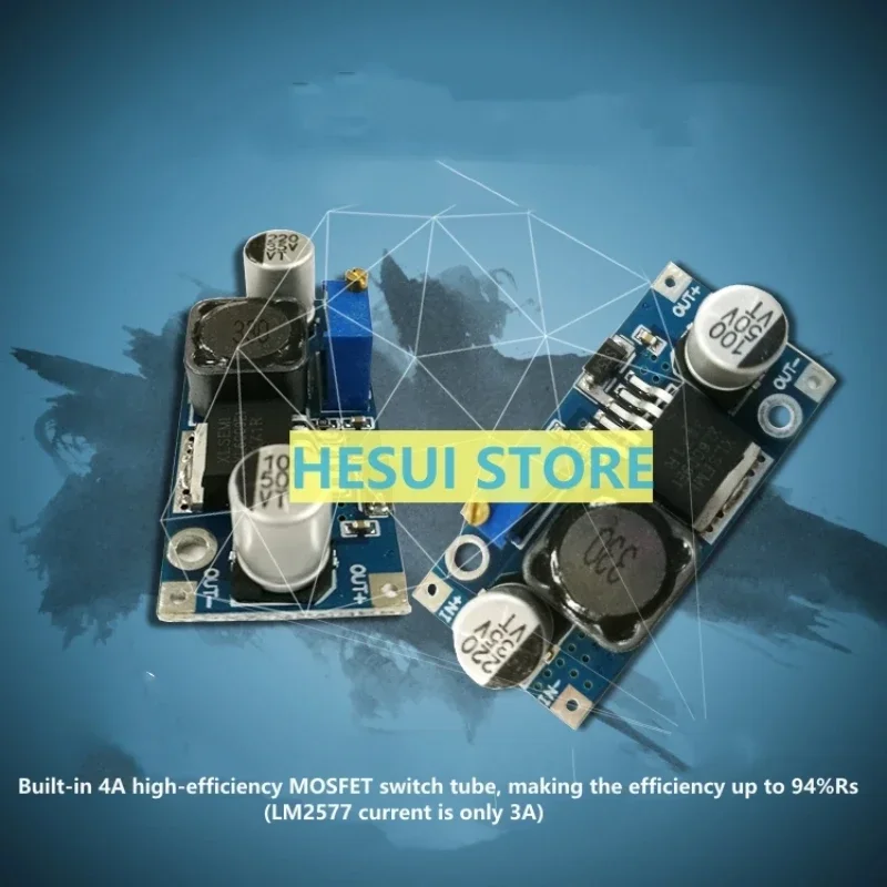 Boost module XL6009 DC-DC regulated power supply module output adjustable super LM2577 4A current
