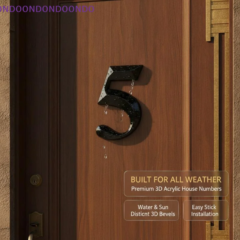 3D Plastic House Number Sticke - Address Home Office review and price
