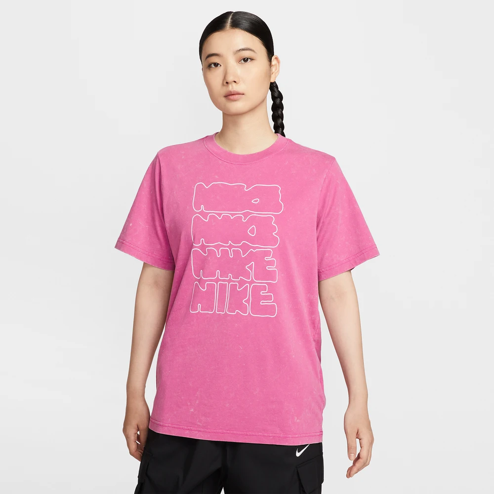 

NIKE 2025 Women's AS W NSW SS TEE NK Logo GCEL Knitted T-shirt II0453-637