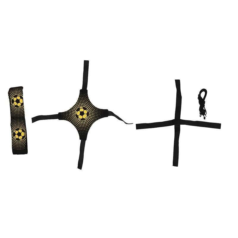 Sabuk Latihan Sepak Bola Solo, Sabuk Pinggang yang Dapat Disesuaikan, Peralatan Latihan Kontrol Bola, Sabuk Elastis Latihan Anak