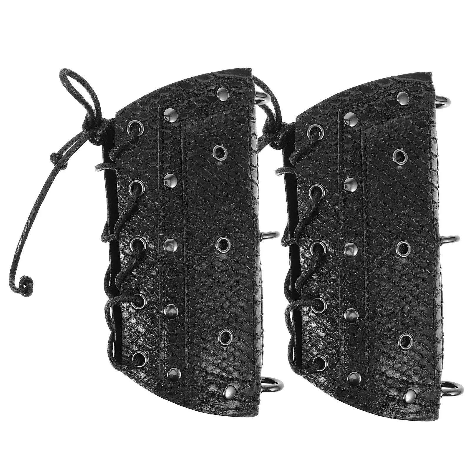 1 par chique mangas de braço de pele de cobra resistente artificial cosplay acessórios de fantasia de halloween mangas de braço masculino