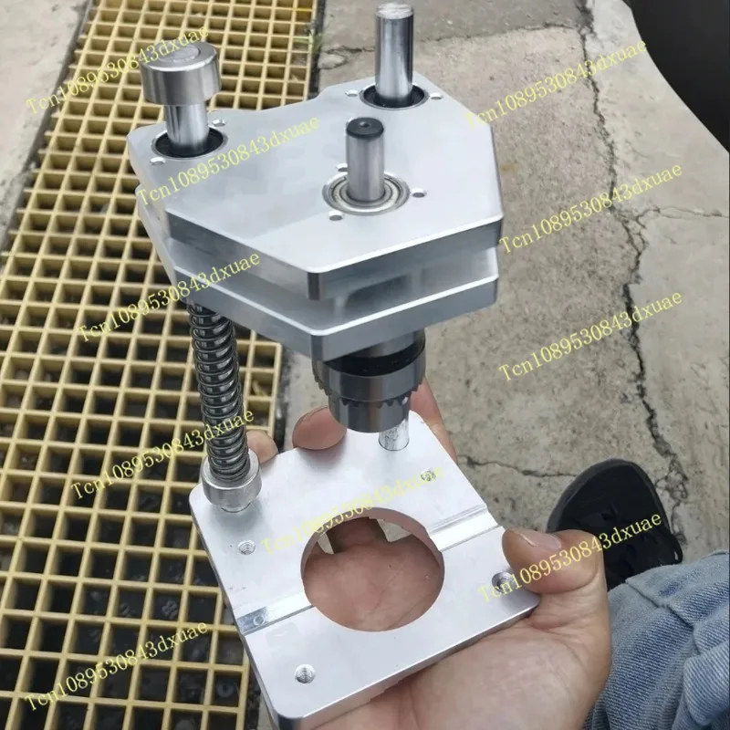 Adjustable Punch Locator or Straight Hole Drilling Template Tool 1Pc Precision Portable Drillling Guide Jig, Woodworking