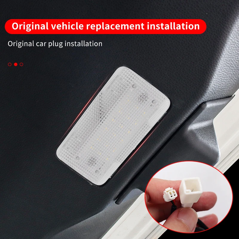 لتويوتا 2021-2025 لاند كروزر 300 LC300 مصباح إضاءة صندوق السيارة مصباح ليد الملحقات الداخلية السوبر مشرق أجزاء الإضاءة مقاوم للماء #4