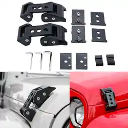 Car Parts Lock Hood Latch Catch for Jeep Wrangler JK 2007-2018 Car Engine Lock Decoration for Jeep JK Wrangler Accessories