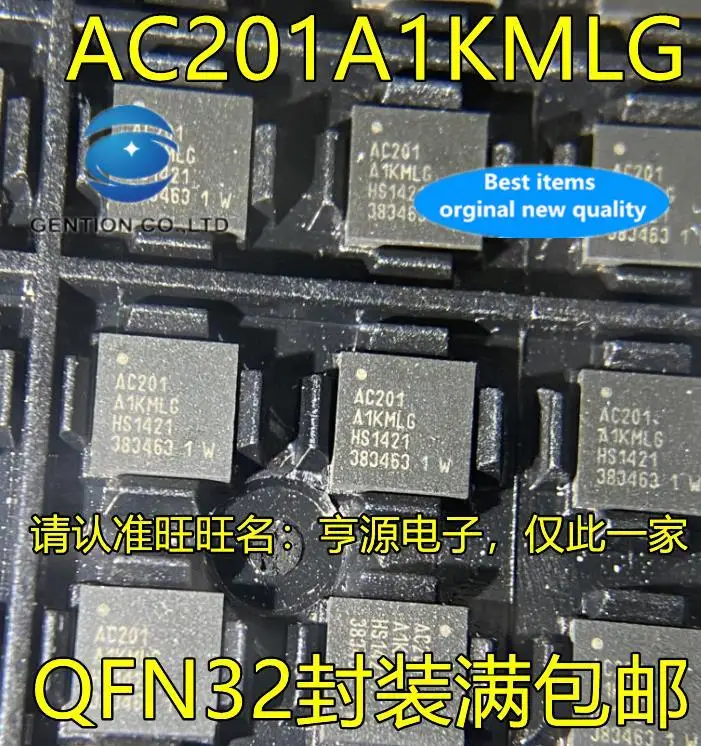 10pcs 100% orginal new in stock  AC201A1KMLG silk screen AC201 LCD QFN-32 LCD motherboard IC chip