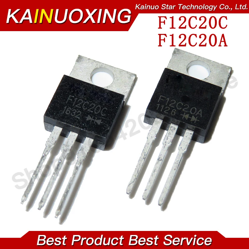 10PCS (5PCS F12C20A + F12C20C 5PCS)  TO220 F12C20 TO-220 12C20 New original